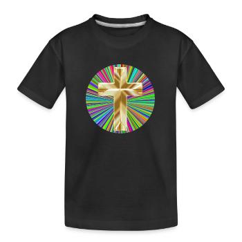 Christentum Collection - Kinder Premium Bio T-Shirt - Schwarz - Vorne