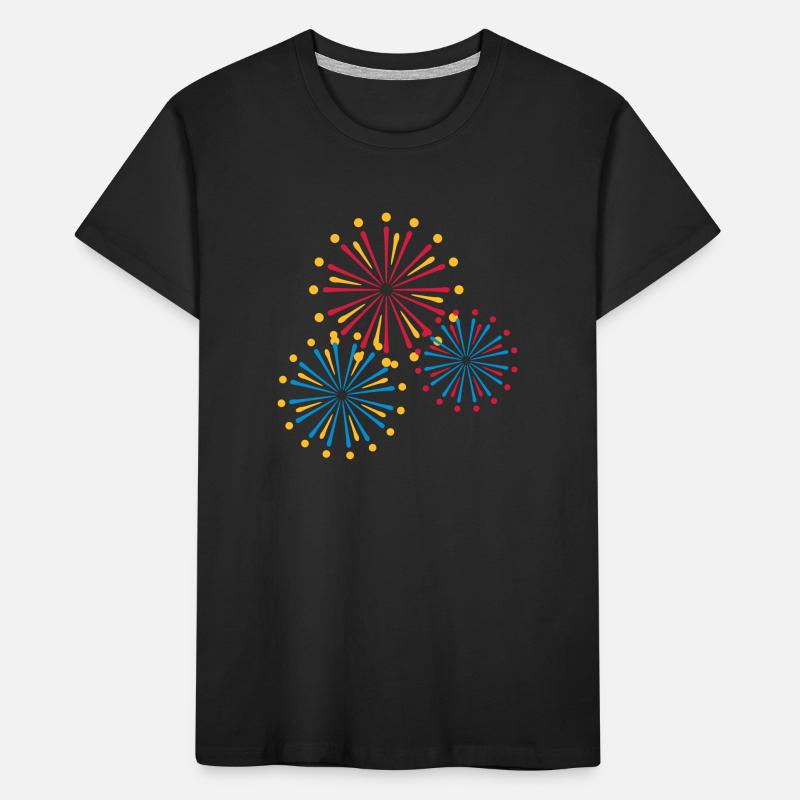 Firework T-shirt bio Premium Enfant