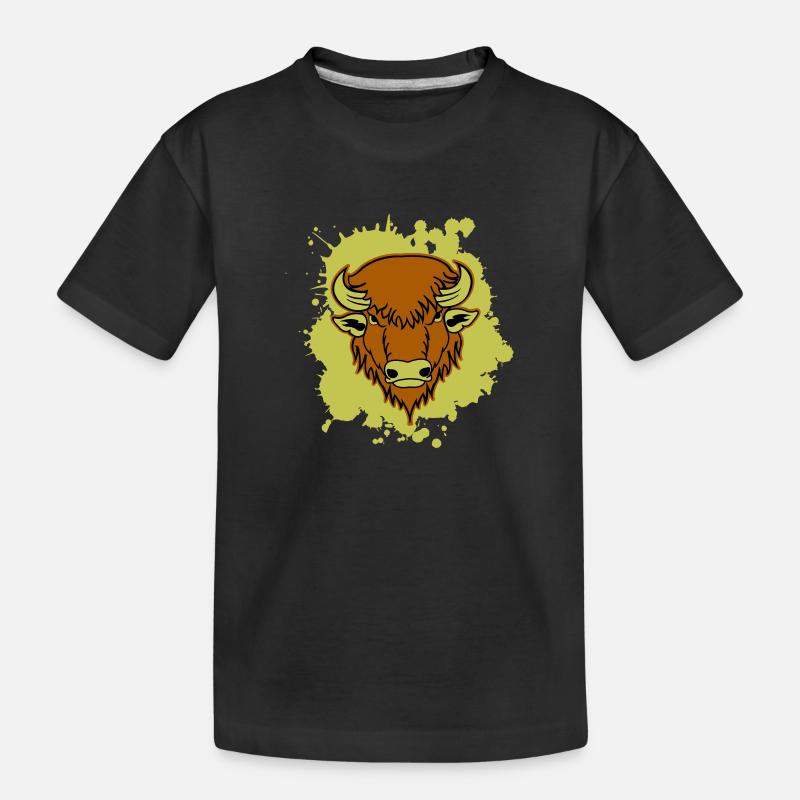Buffle 01 - T-shirt bio Premium Enfant - noir