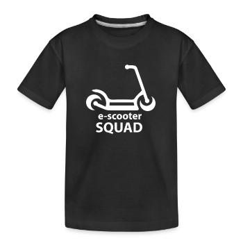 E-Scooter Scooter - T-shirt bio Premium Enfant - noir - Devant
