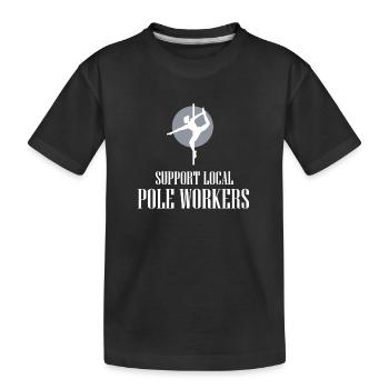Danse Musique de danse - T-shirt bio Premium Enfant - noir - Devant