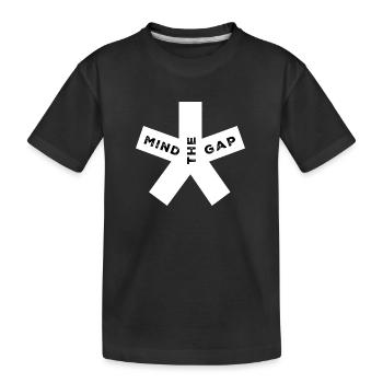 blockedTitle - Kinder Premium Bio T-Shirt - Schwarz - Vorne