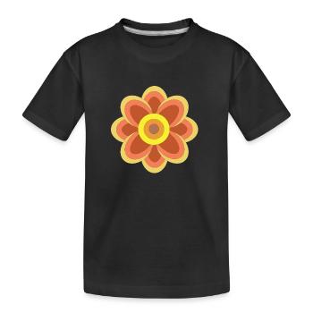 Oranger - T-shirt bio Premium Enfant - noir - Devant