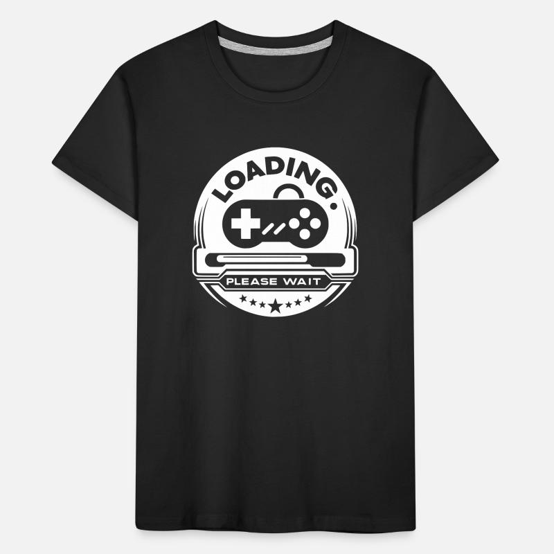 Loading Please Wait Kids' Premium Organic T-Shirt