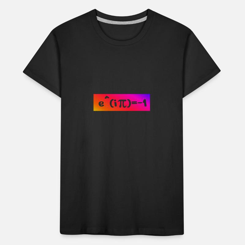 Math Symbols Beautiful Mathematics Euler's Formula Kids' Premium Organic T-Shirt