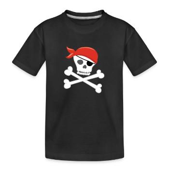 PIRATE - T-shirt bio Premium Enfant - noir - Devant