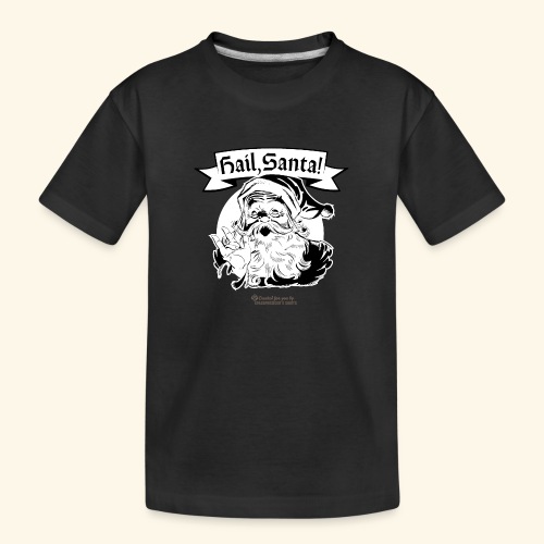 Hail Santa Heavy Metal Weihnachtsmann - Kinder Premium Bio T-Shirt