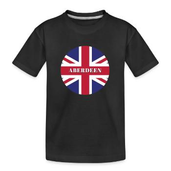 Aberdeen - T-shirt bio Premium Enfant - noir - Devant
