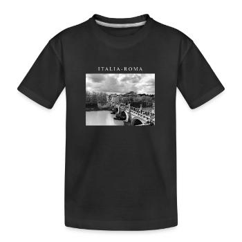 LUXURY - ITALIA - Kids' Premium Organic T-Shirt - black - Front