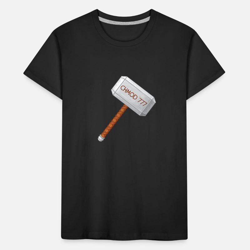 Linux Admin Chmod Kids' Premium Organic T-Shirt