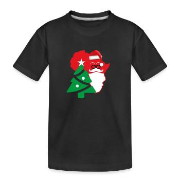 Merry Christmas - T-shirt bio Premium Enfant - noir - Devant