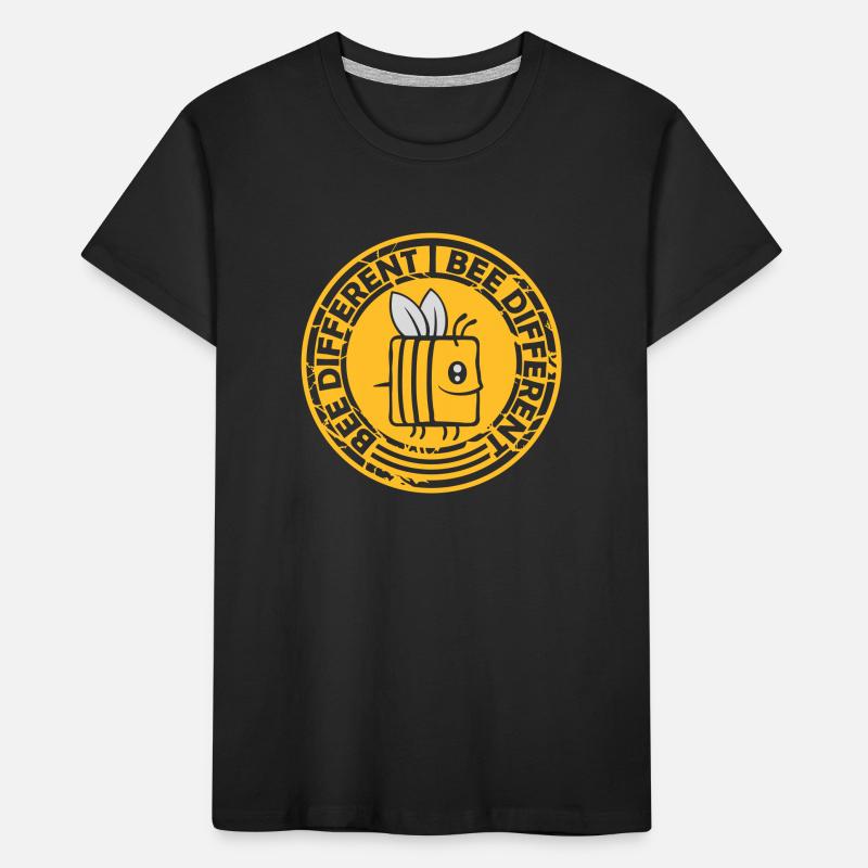 bee citation différente T-shirt bio Premium Enfant