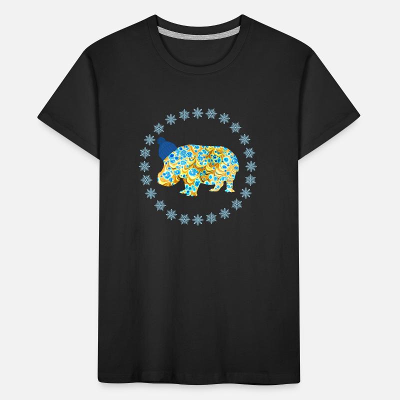 nilpferd e 243 Kinder Premium Bio T-Shirt