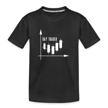 Bitcoin Trading Crypto Stocks - T-shirt bio Premium Enfant - noir - Devant