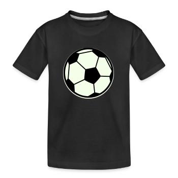 football - T-shirt bio Premium Enfant - noir - Devant