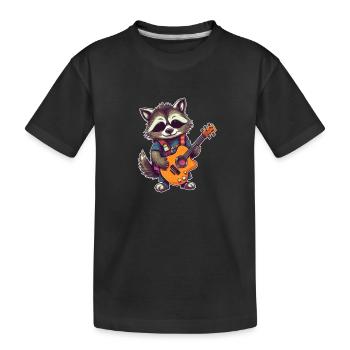 If It's Too Loud, You're Too Old ! Art - Kids' Premium Organic T-Shirt - black - Front