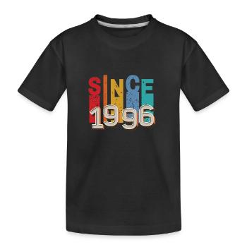 Since 1996 retro - T-shirt bio Premium Enfant - noir - Devant