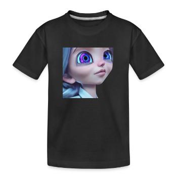 anime - T-shirt bio Premium Enfant - noir - Devant
