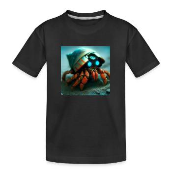 elektronik Tier - Kinder Premium Bio T-Shirt - Schwarz - Vorne