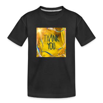 Merci - T-shirt bio Premium Enfant - noir - Devant