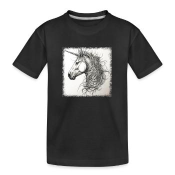 cool idée cadeau cadeau happy idée de cadeau - T-shirt bio Premium Enfant - noir - Devant