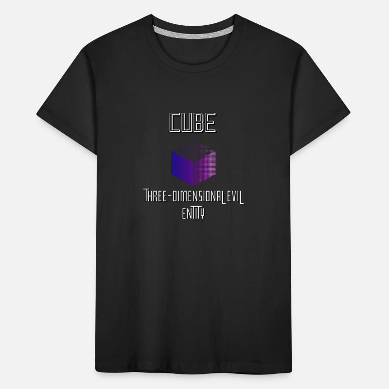 Cube Three dimensional evil entity Kids' Premium Organic T-Shirt