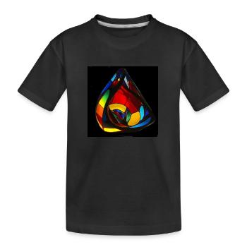 Kleinsche Flasche -05- - Kinder Premium Bio T-Shirt - Schwarz - Vorne