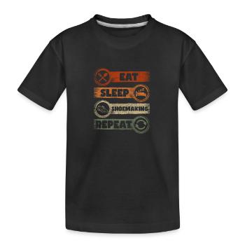 Cordonnier Artisan Original - T-shirt bio Premium Enfant - noir - Devant