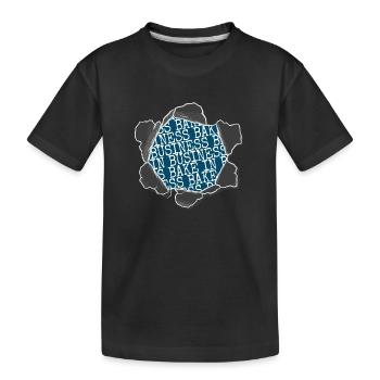 Puns Gift For Cook Funny Pastry Chef Design - Kids' Premium Organic T-Shirt - black - Front