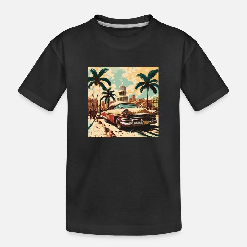 Oldtimer Glanz - T-shirt bio Premium Enfant - noir