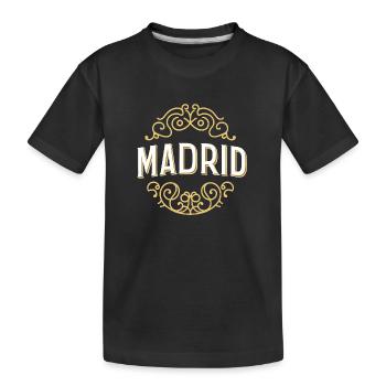 Madrid - T-shirt bio Premium Enfant - noir - Devant