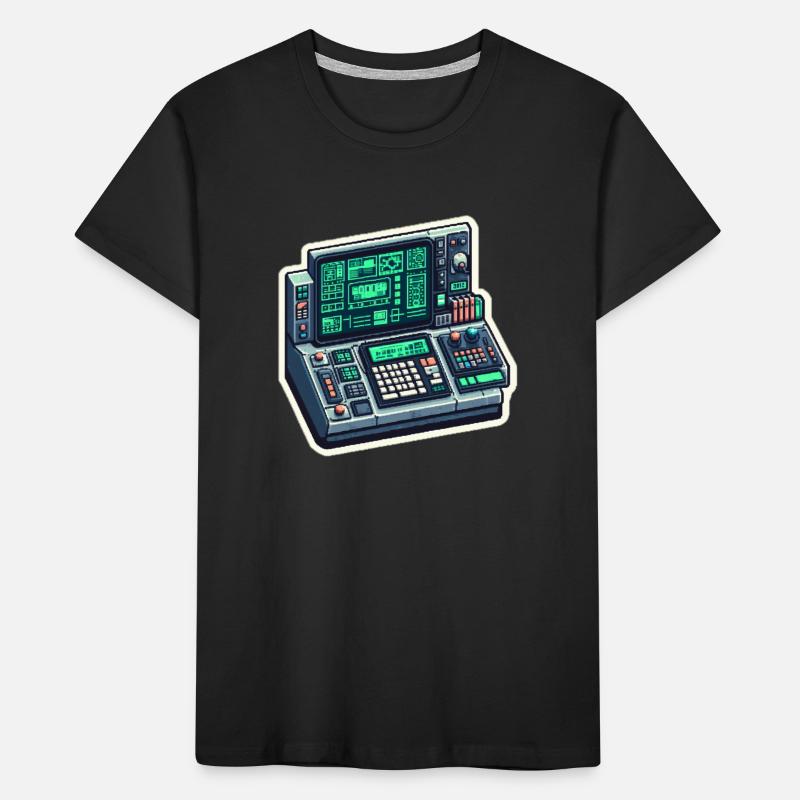 Roboter control panel Kinder Premium Bio T-Shirt