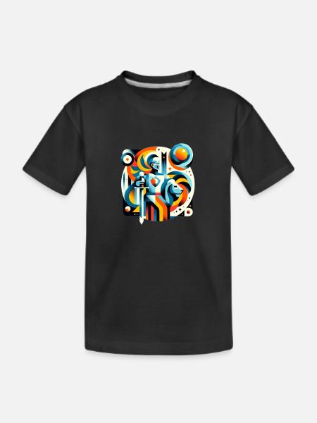 Gareth - Kinder Premium Bio T-Shirt - Schwarz