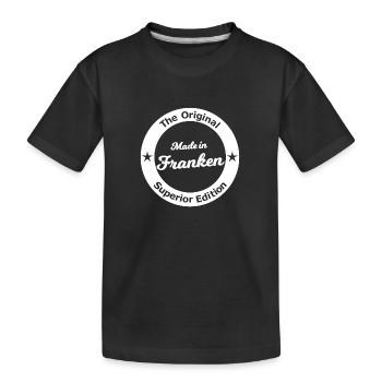 Le meilleur de Franconie - T-shirt bio Premium Enfant - noir - Devant