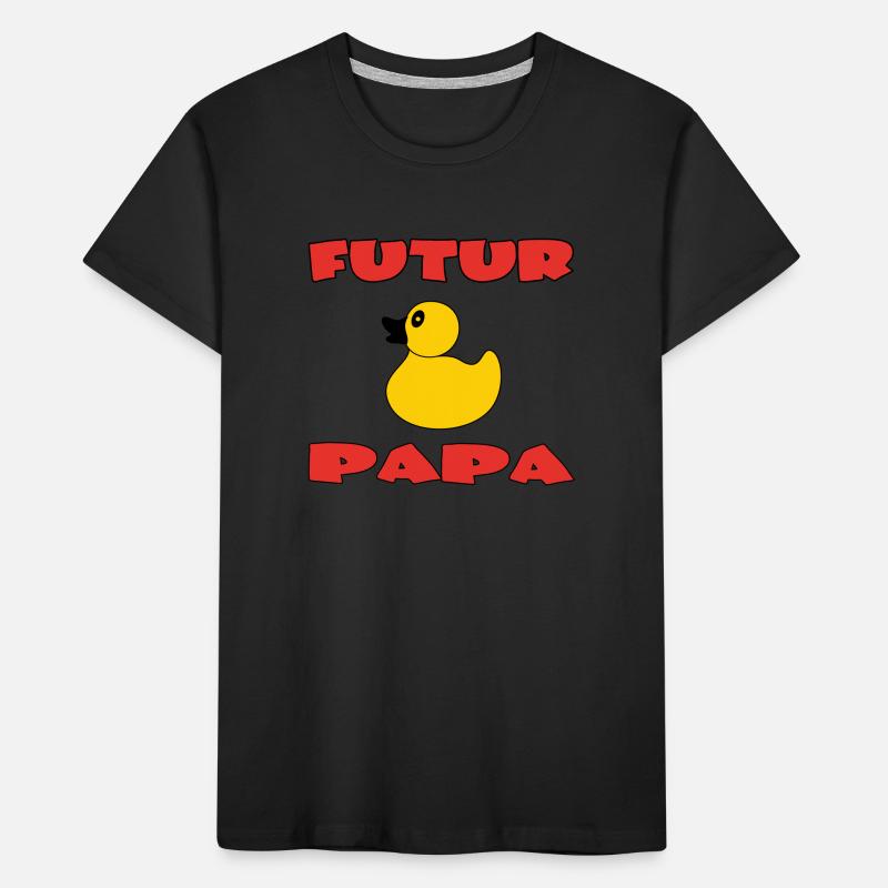 FUTURE DAD Kids' Premium Organic T-Shirt