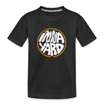 Cour Inna - T-shirt bio Premium Enfant - noir - Devant