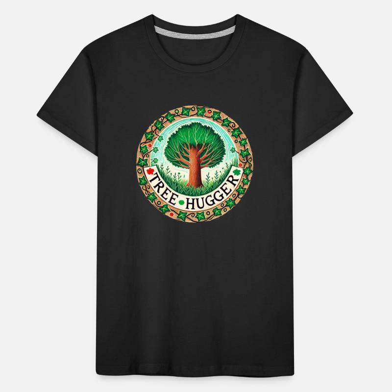Baum-Umarmer Kinder Premium Bio T-Shirt