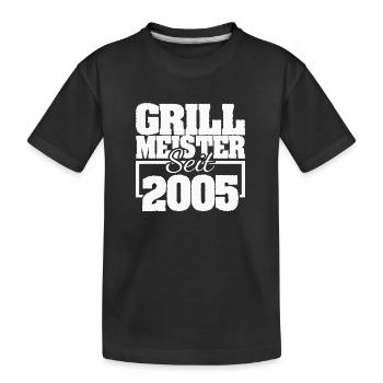 2005 - T-shirt bio Premium Enfant - noir - Devant