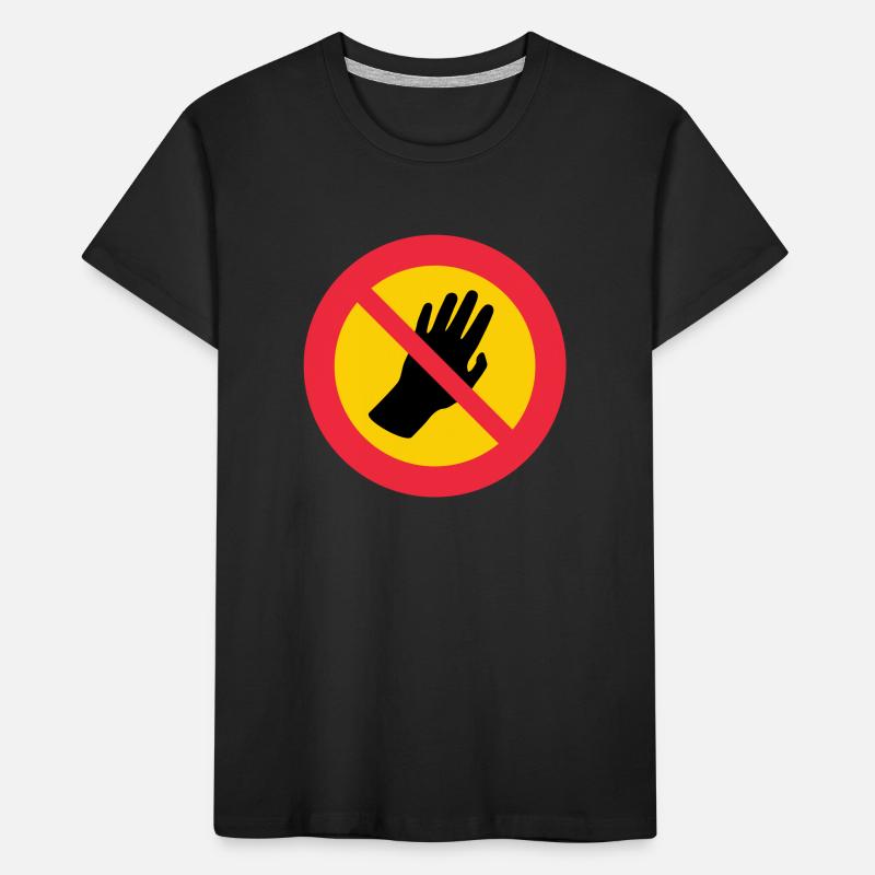 Please don't touch me - Autism - Asperger Kids' Premium Organic T-Shirt