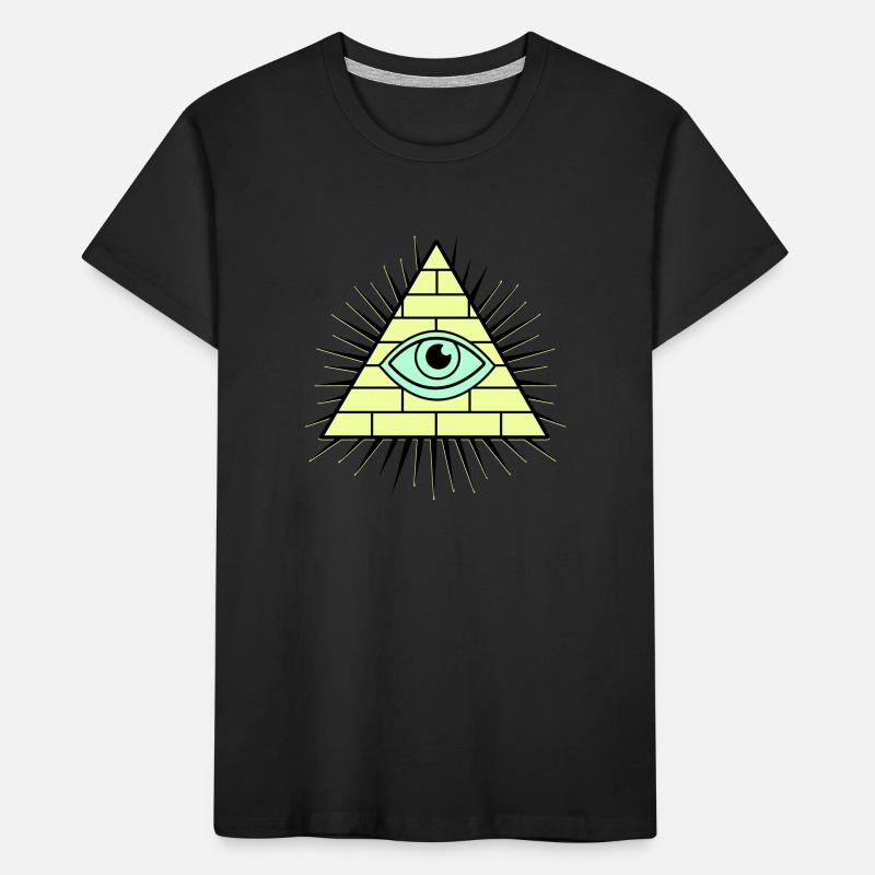 Illuminati Pyramide Kinder Premium Bio T-Shirt