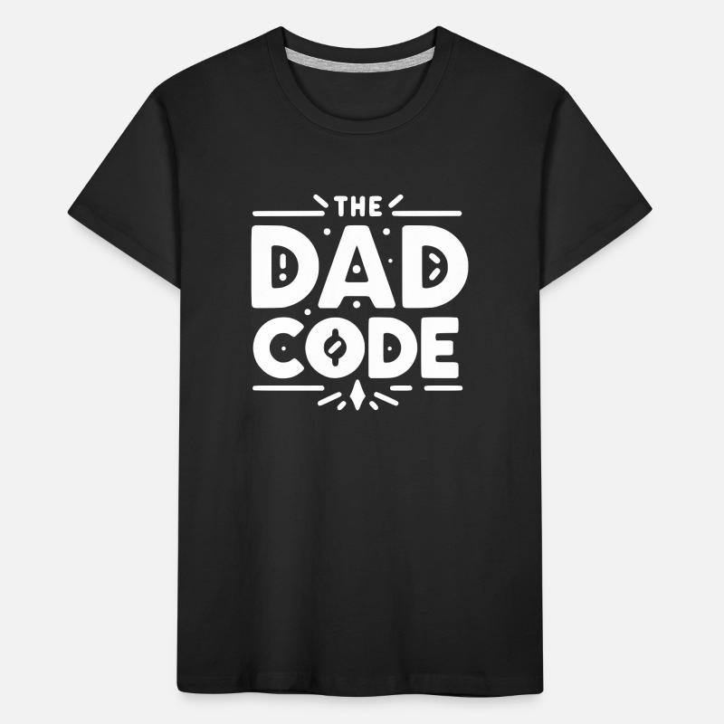 Der Papa-Code Kinder Premium Bio T-Shirt