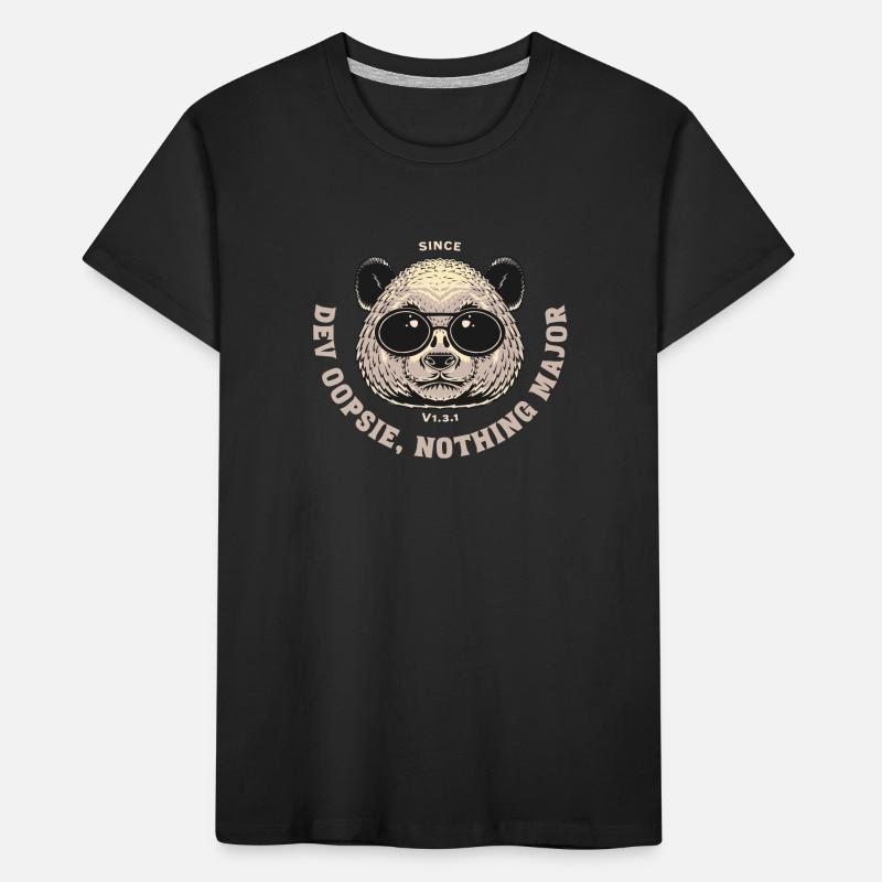 DevOps: Oopsie Panda - nothing major Kinder Premium Bio T-Shirt