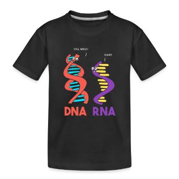 Botaniker - Kinder Premium Bio T-Shirt - Schwarz - Vorne