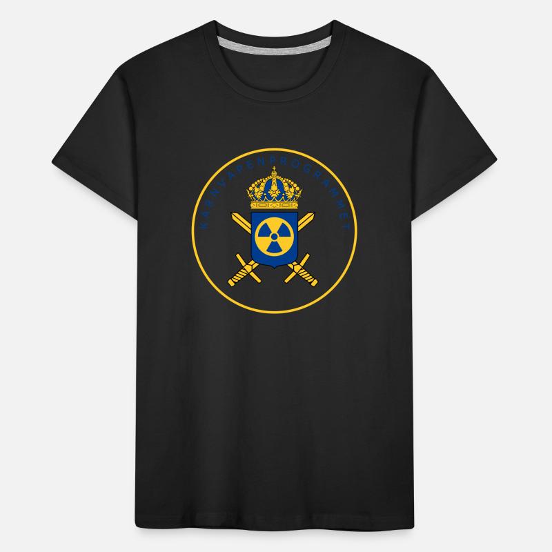 Das schwedische Atomwaffenprogramm Kinder Premium Bio T-Shirt