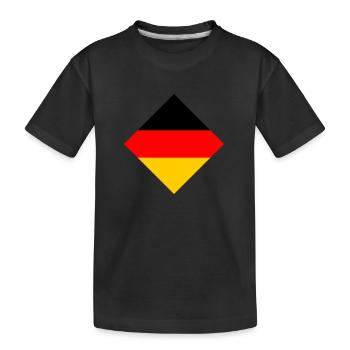 Allemagne - T-shirt bio Premium Enfant - noir - Devant