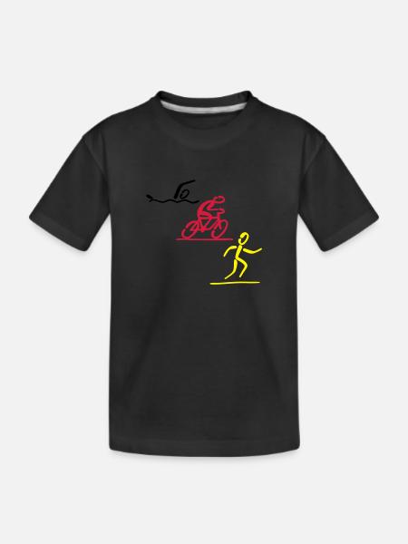 triatlon - T-shirt bio Premium Enfant - noir