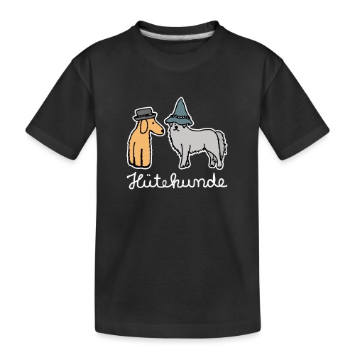 Hütehunde Hunde mit Hut Huetehund - Kinder Premium Bio T-Shirt