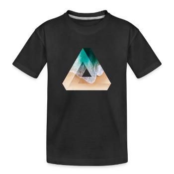 Triangle de Penrose - T-shirt bio Premium Enfant - noir - Devant