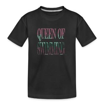 maillots de bain amusants tshirts - T-shirt bio Premium Enfant - noir - Devant