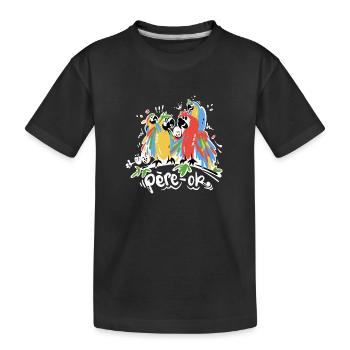 Père Ok - T-shirt bio Premium Enfant - noir - Devant